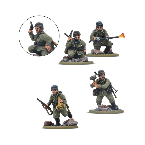 Bolt Action: German Veterans Infantry Platoon